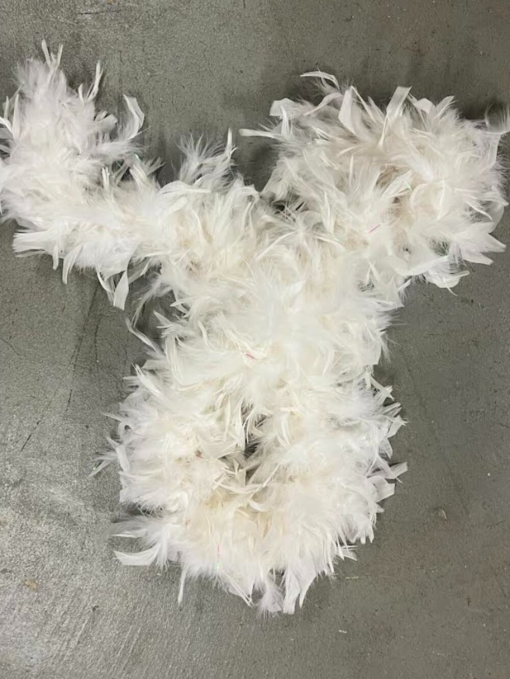 White Feather Boa